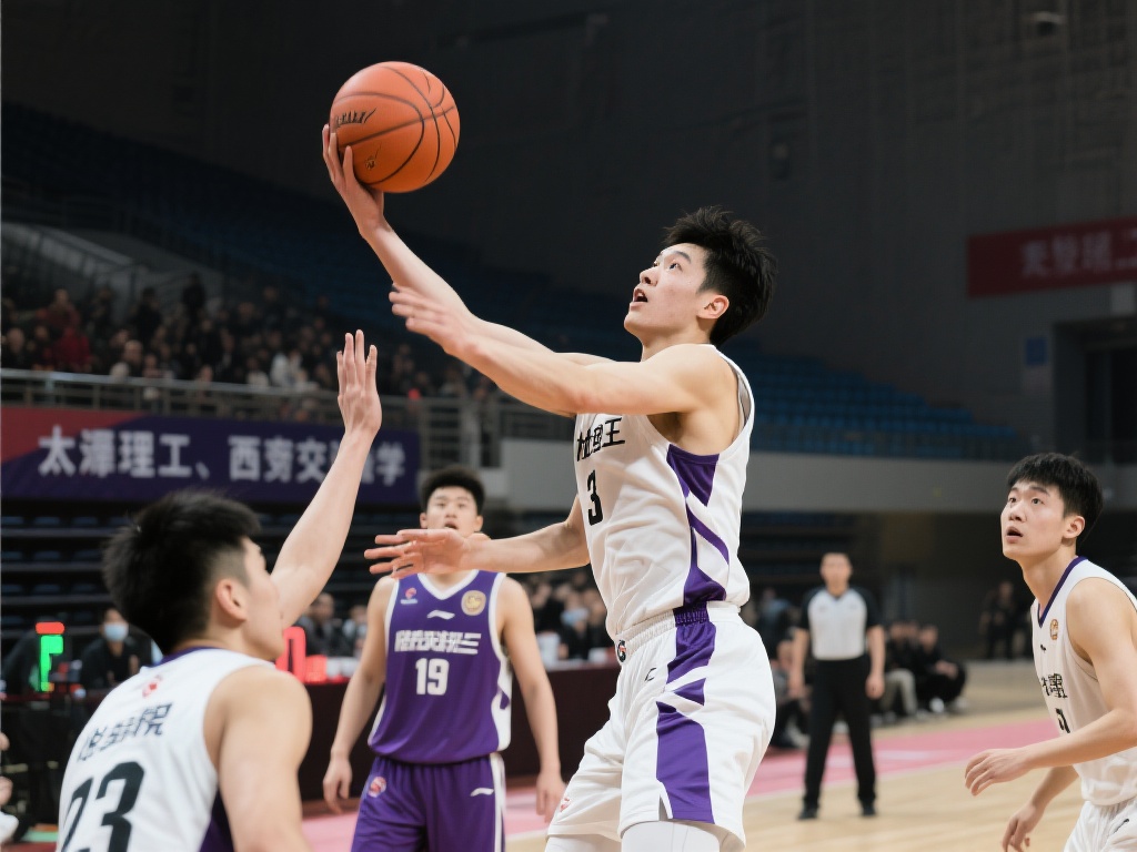 比赛进入胶着时刻，太理与西交比分接近，双